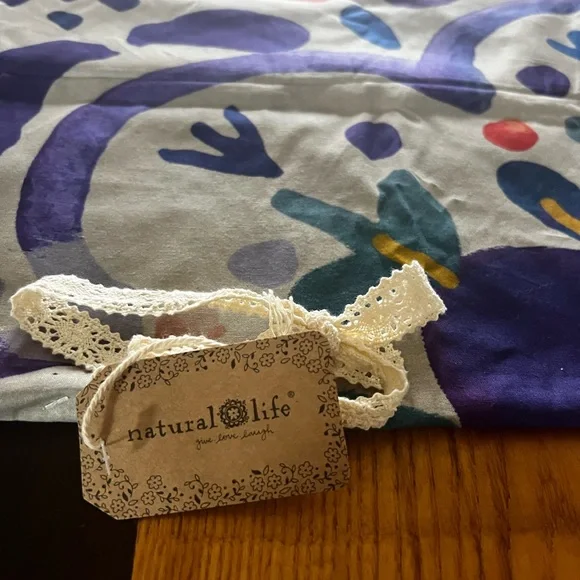 NATURAL LIFE Multicolor Tapestry with Fringe - Picture 4 of 5